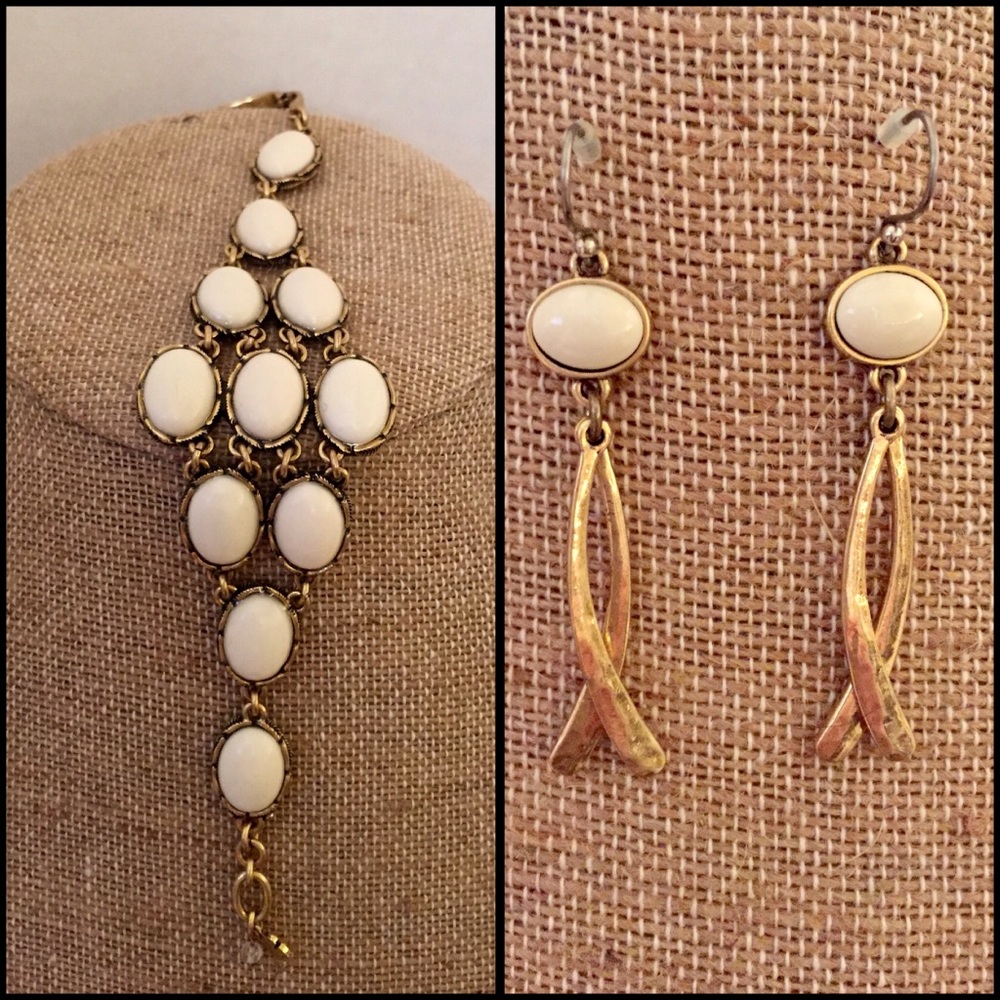 NWOT 🍀 Lucky Brand Bracelet & Earring Set